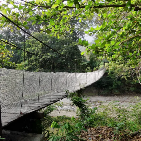 Rope Draw Bridge Colombia